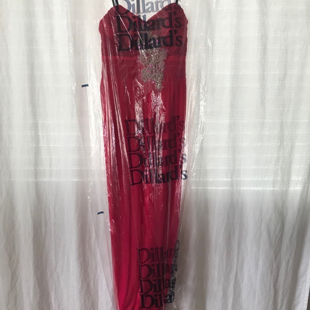 Pink prom dress